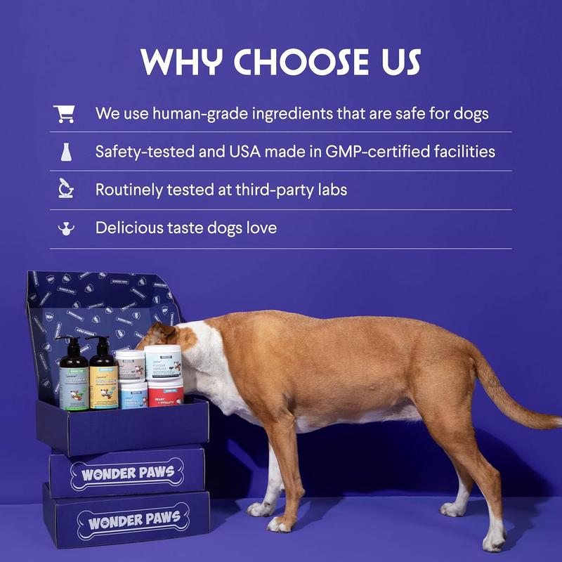 Apoyo Inmunológico en Polvo de Cola de Pavo para Perros USDA