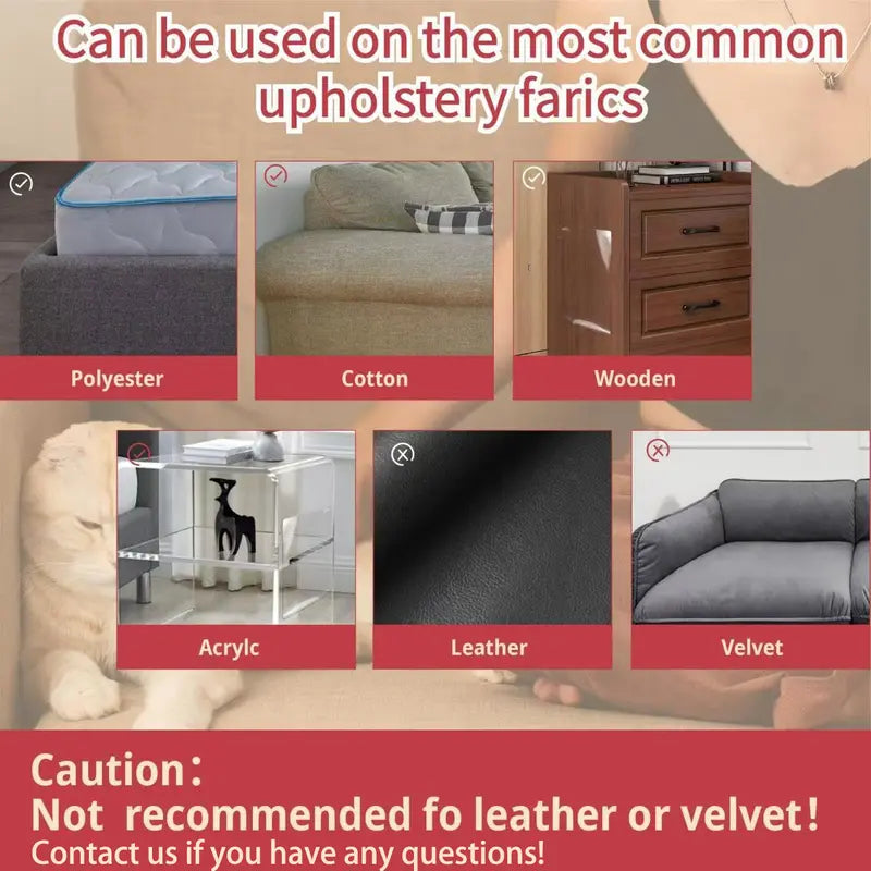 AISOON Paquete de 12 protectores antiarañazos de gato para muebles y sofás: resistentes, fáciles de aplicar, protegen las esquinas del sofá, paredes y puertas de arañazos y ofrecen protección adicional. Incluye 50 pines giratorios.