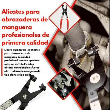 Kit profesional de abrazaderas de manguera