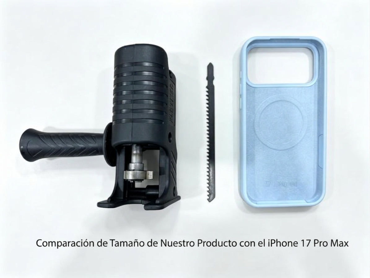 Broca dentada para cortes precisos (bricolaje)
