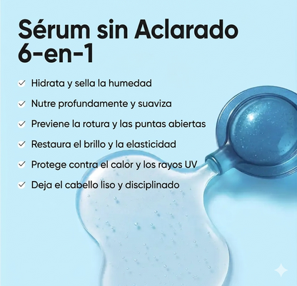 Alisado Capilar Serum con Aceite de Aguacate y Argán