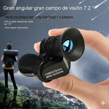 Telescopio monocular portátil HD de gran aumento