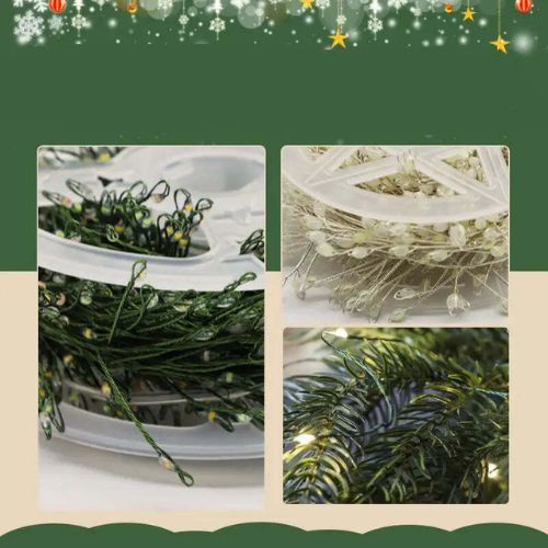 Luces LED decorativas de cadena - Ambiente festivo 🎄