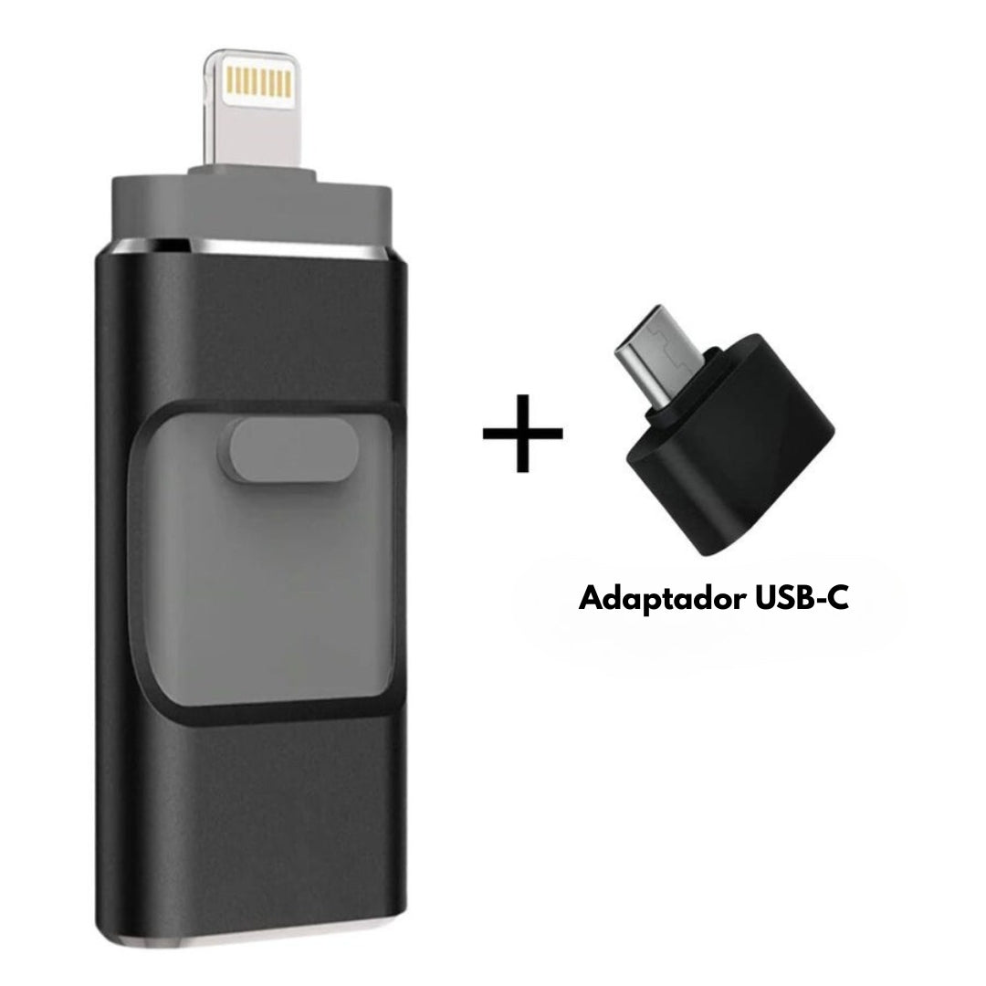 Memoria USB 4 en 1: transferencia de imágenes ultrarrápida