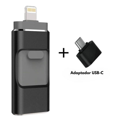 Memoria USB 4 en 1: transferencia de imágenes ultrarrápida