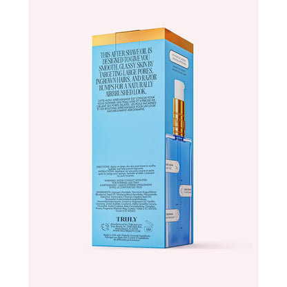 Aceite para después del afeitado Glass Skin: aroma a almizcle blanco y leche de coco cremosa