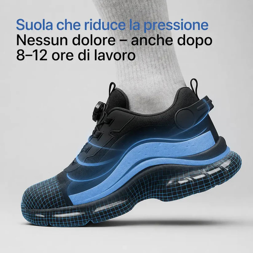 Talaporr S3 Pro - Progettato per garantire sicurezza e comfort per tutto il giorno.