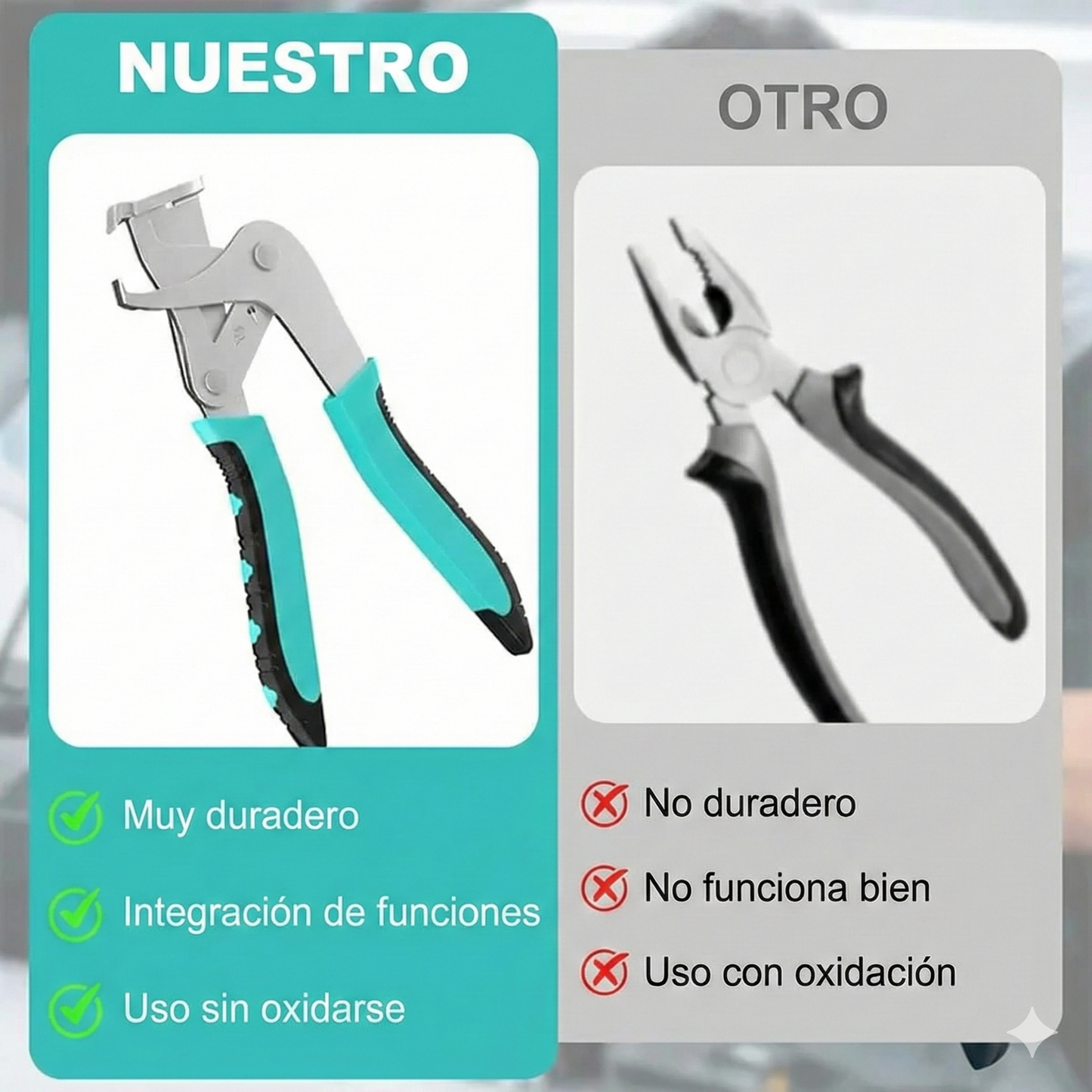 Alicates para extraer clips de fijación de automóviles - De alta resistencia