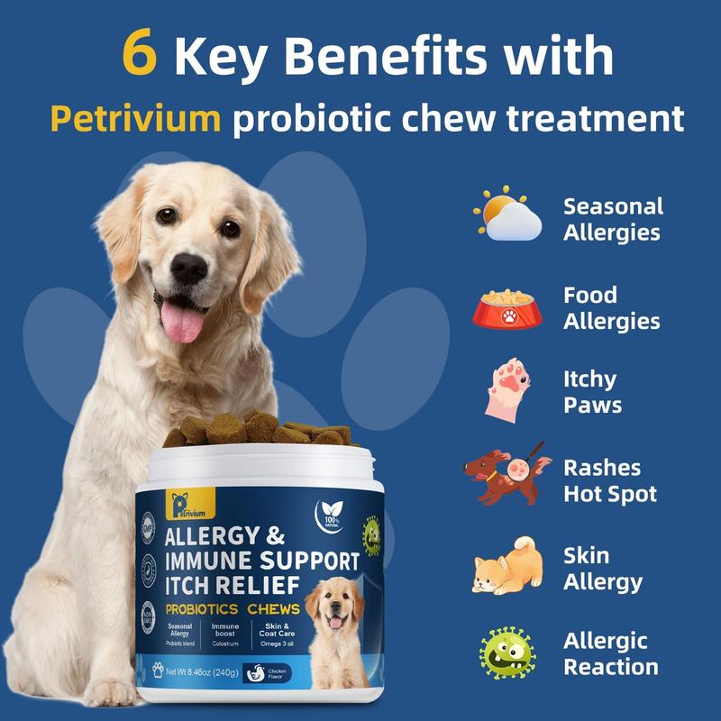 Apoyo Inmunológico para Perros con Colostro y Aceite de Pescado