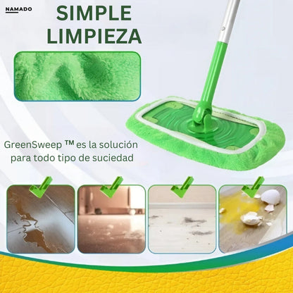 GreenSweep™ - Trapeador reutilizable para Swiffer | 2+2 GRATIS