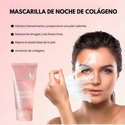 Mascarilla de noche de colágeno Seluna