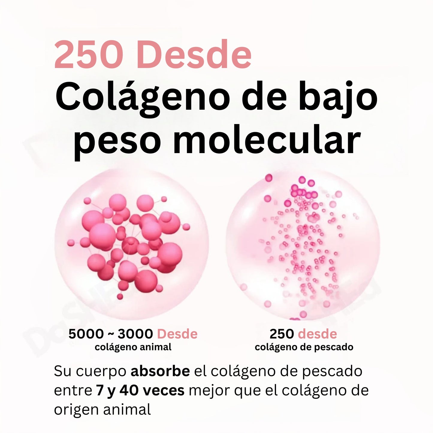 Mascarilla de colágeno orgánico DaSHEa