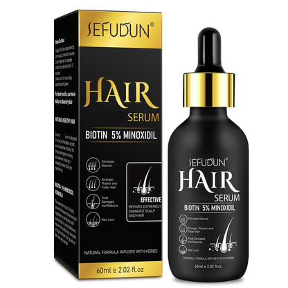 Suero capilar TALAPORR con 5% de minoxidil (1/2/3 unidades) - 60 ml para el confort capilar, la salud del cuero cabelludo y el cuidado del cabello con biotina para hombres y mujeres. Ingredientes naturales.