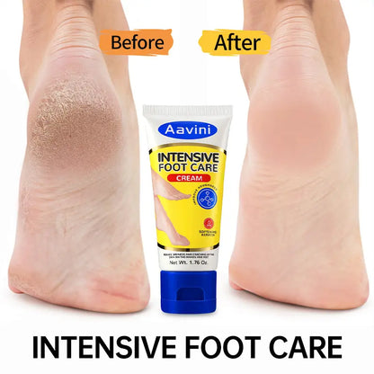 Crema Intensiva para Pies Talaporr: Repara la Piel Agrietada, Antibacteriana y Desodorante, Elimina y Suaviza las Callosidades, Para Todo Tipo de Piel, Loción Hidratante para Pies