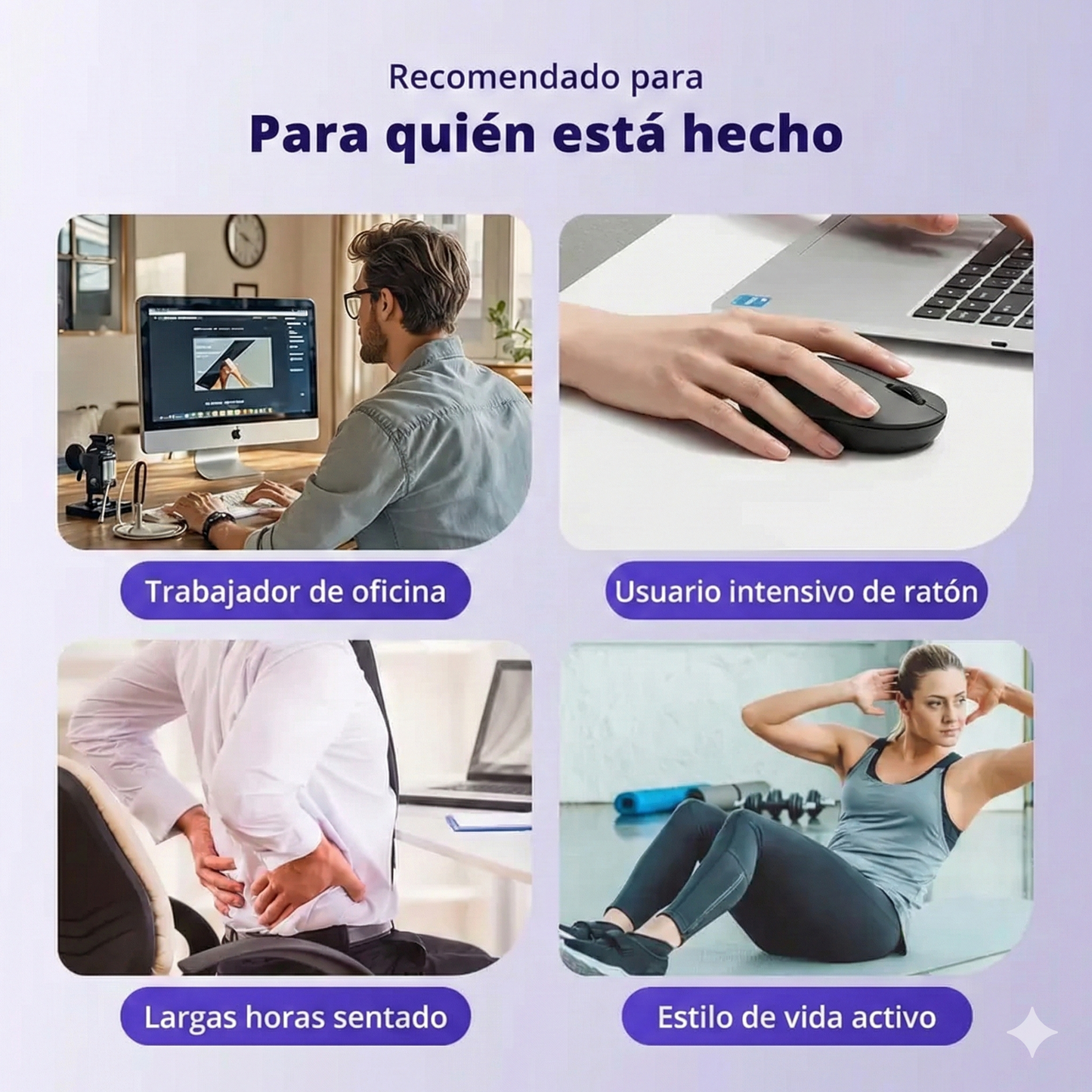 7 unidades - Parches térmicos a base de hierbas