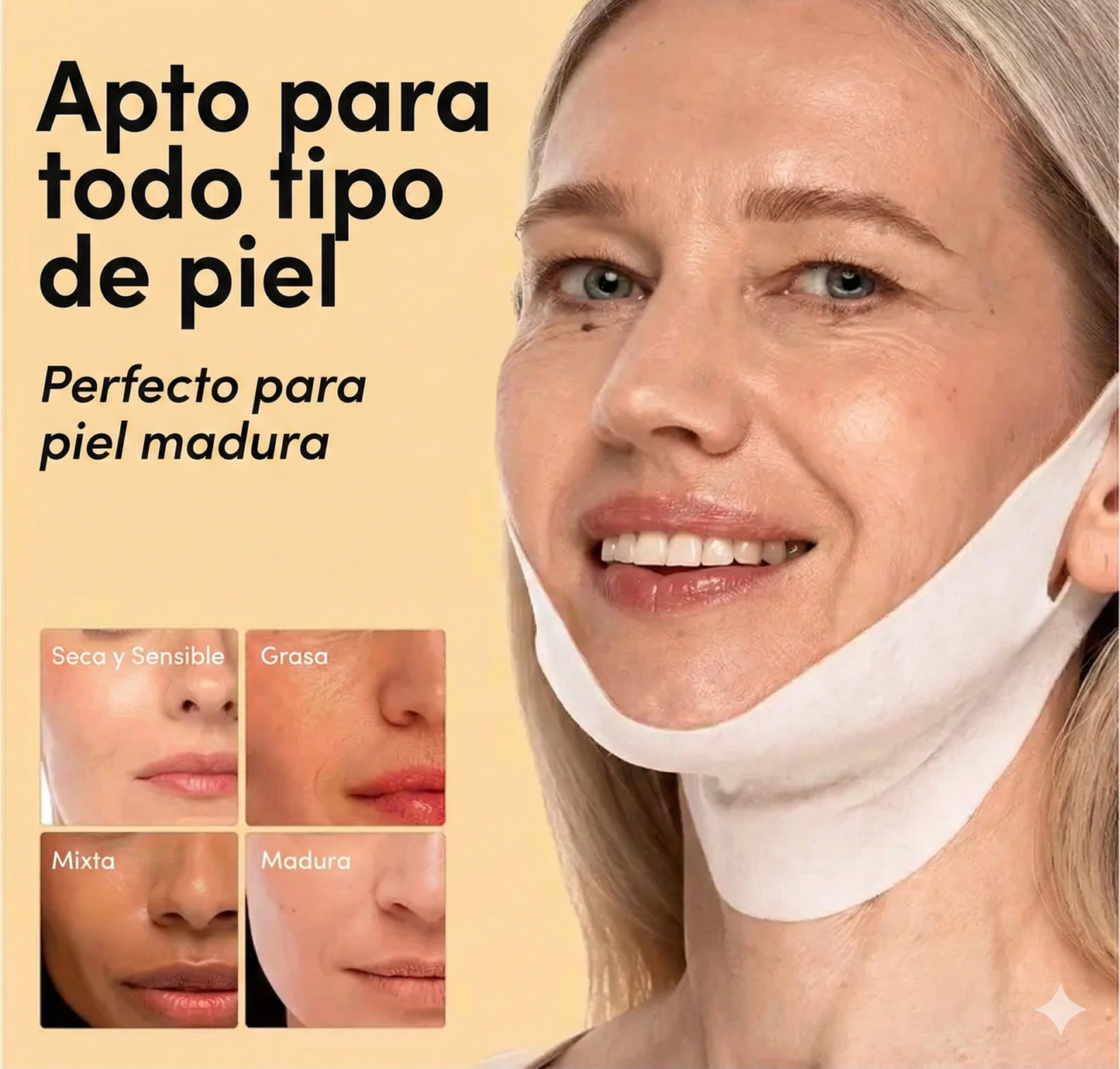 (Paquete de 5) Mascarilla reafirmante V Line