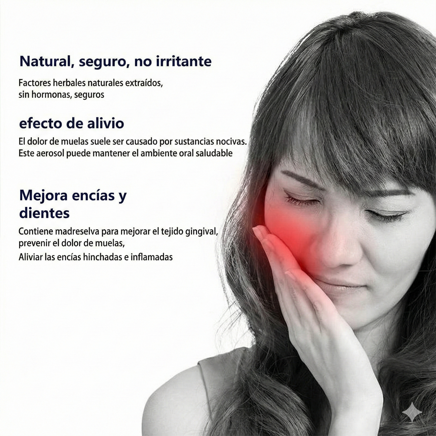 Spray para el cuidado bucal - Fórmula suave