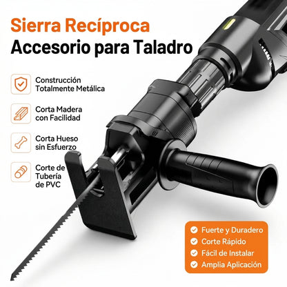 Broca dentada para cortes precisos (bricolaje)