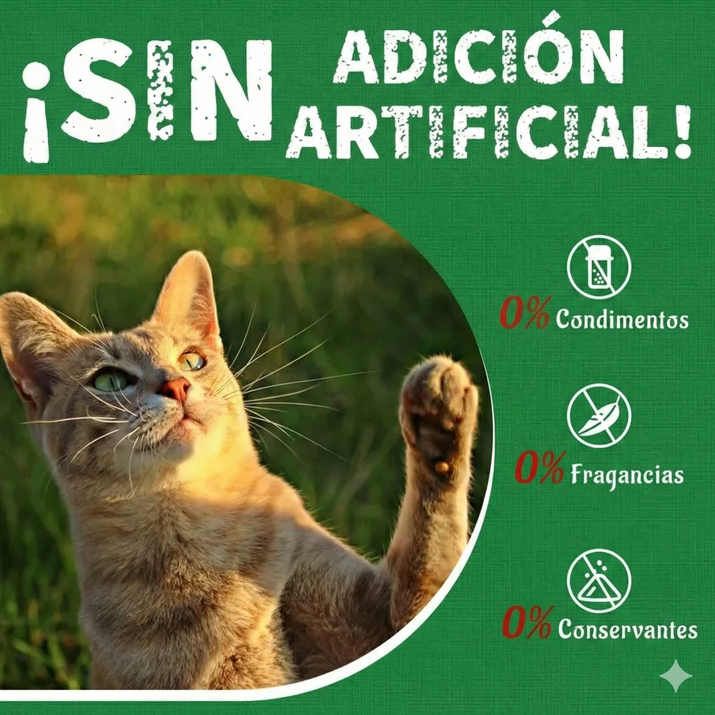 Golosinas de hierba para gatos - 13.4 oz