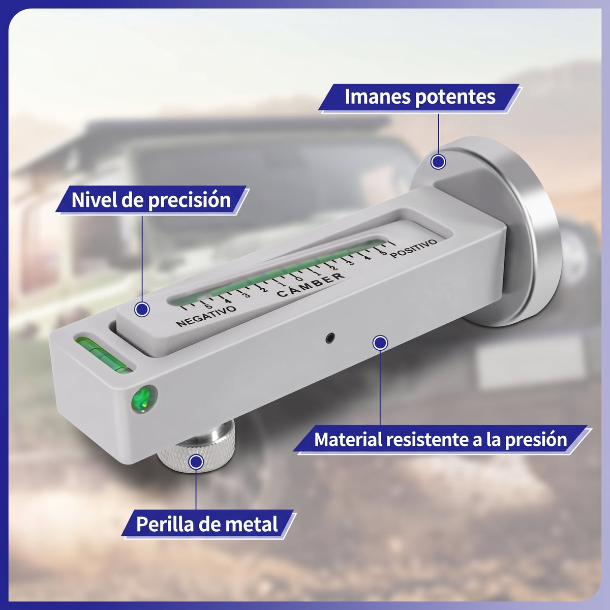 Medición Precisa Herramienta Magnética Ajustable con Bloqueo