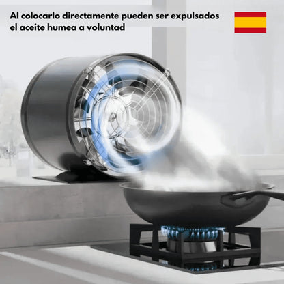 Potente campana extractora multifuncional