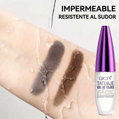 Gel para cejas de fácil remoción — Resistente al agua y al sudor