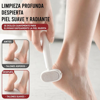 Eliminador de callos para pies con cuchilla de acero inoxidable reemplazable