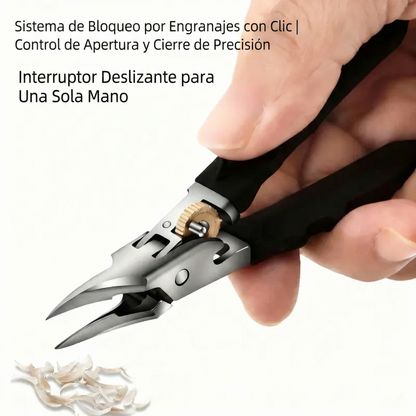 Cortaúñas antideslizante - Negro