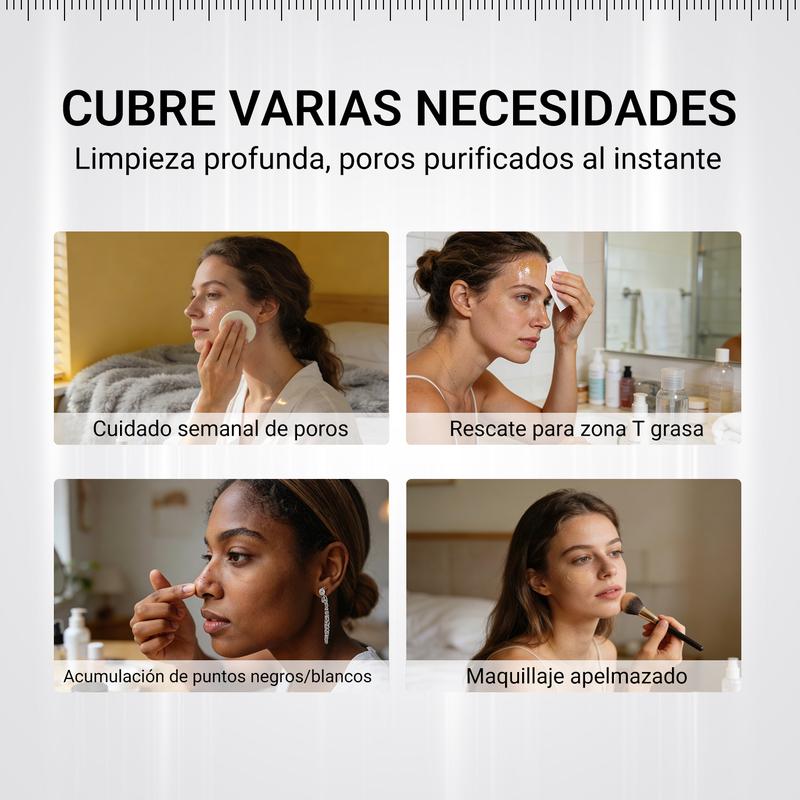 Limpieza Profunda Stick de Arcilla Volcánica con Carbón Activado