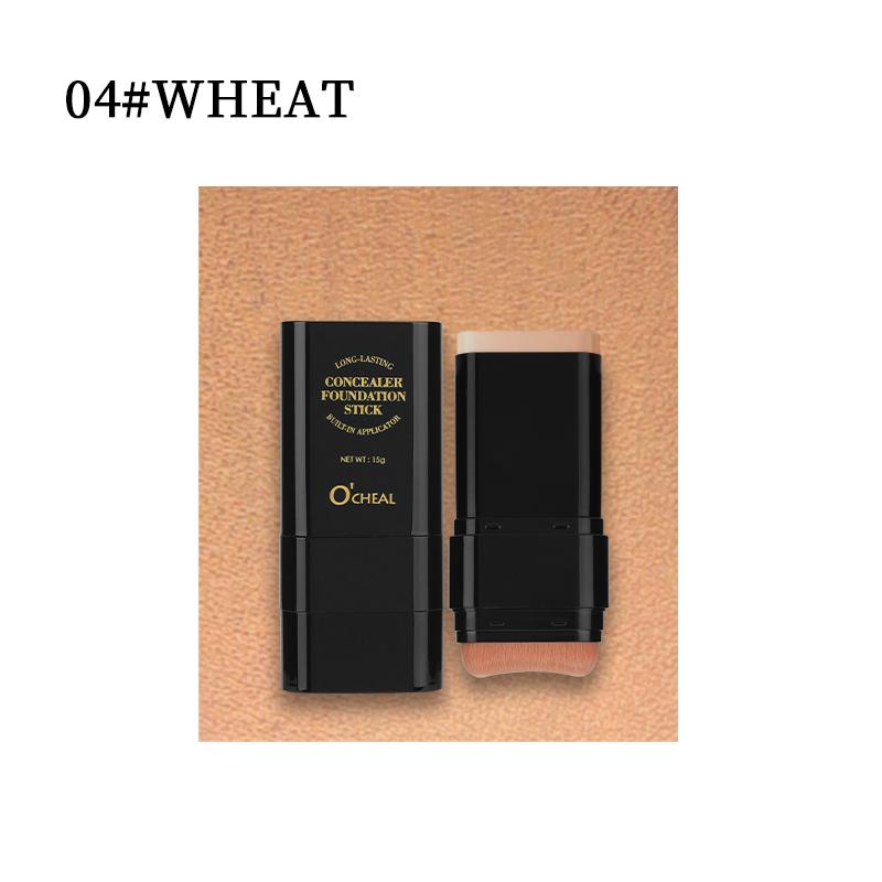 Cobertura Hidratante Stick Corrector 2-en-1 con Brocha