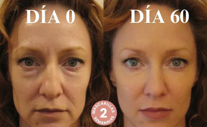 Mascarilla reafirmante microcristalina para las líneas de expresión