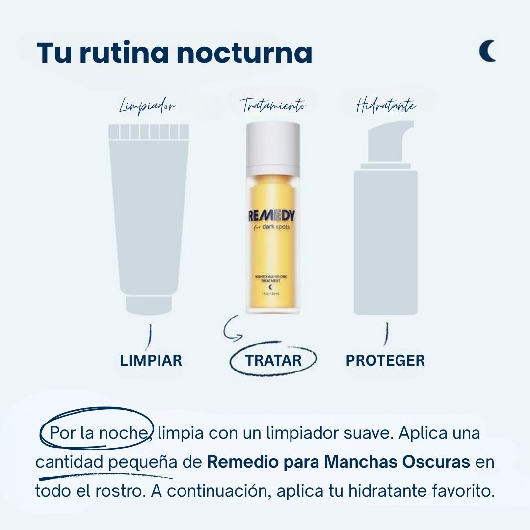 REMEDY para manchas oscuras | Tratamiento todo en uno para corregir manchas oscuras