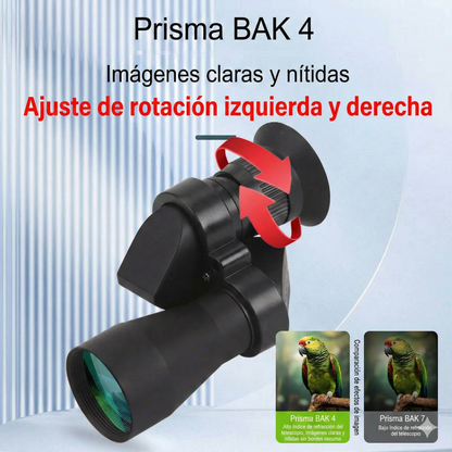 Telescopio monocular portátil HD de gran aumento