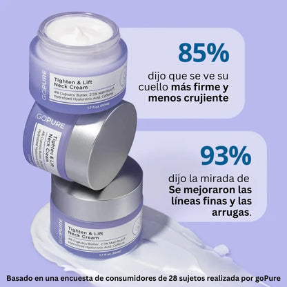 Crema para el cuello: crema reafirmante y tensora para el cuello para pieles arrugadas, 1,7 fl oz (50 ml)