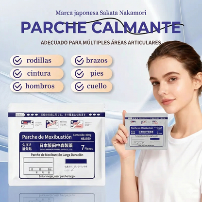 7 unidades - Parches térmicos a base de hierbas