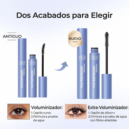 Volumen y Alargado Máscara de Pestañas Resistente al Agua