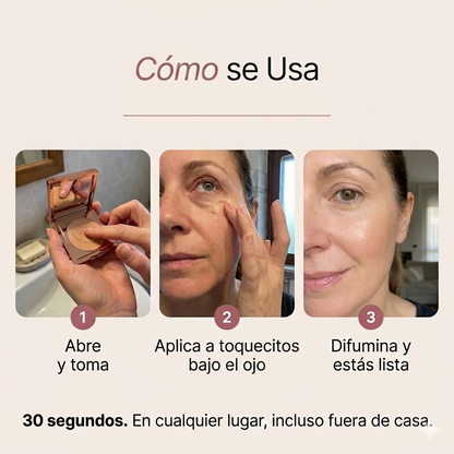 Corrector de ojeras en crema CC
