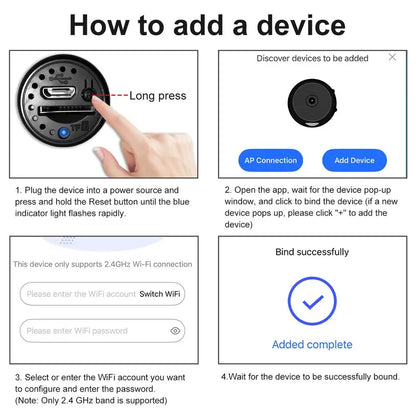 Cámara de seguridad interior inalámbrica, cámara espía oculta para uso doméstico, mini cámara de seguridad WiFi inalámbrica, cámara niñera con visión nocturna para bebés y mascotas, compatible con smartphones y tablets.
