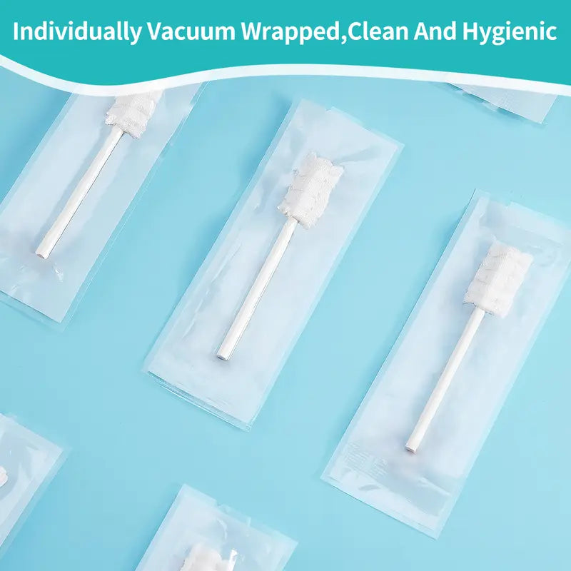 Limpiador de lengua dearlomum, cepillo de dientes para recién nacidos, 30 unidades, cepillo de dientes desechable para bebés, gasa limpiadora de encías, barritas de limpieza bucal, alternativa a la pasta de dientes para el cuidado bucal del bebé