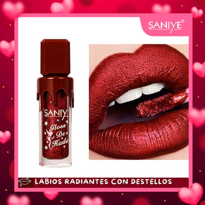 Labios Radiantes Gloss Mate Color Intenso y Brillo Durable
