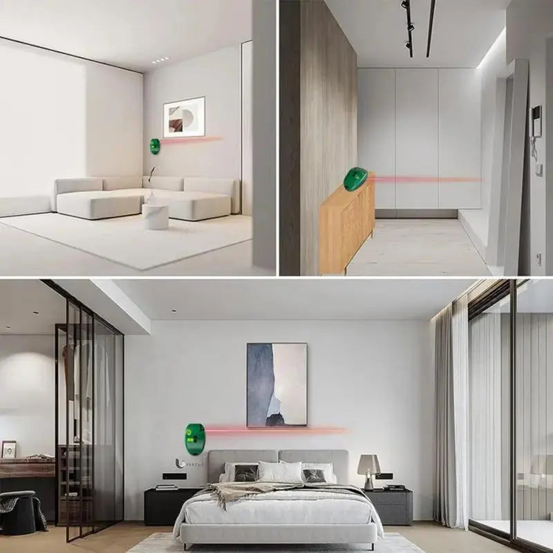 Auto-Nivelante Láser Electrónico con Luz Roja para Construcción