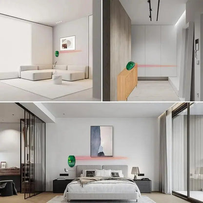 Auto-Nivelante Láser Electrónico con Luz Roja para Construcción