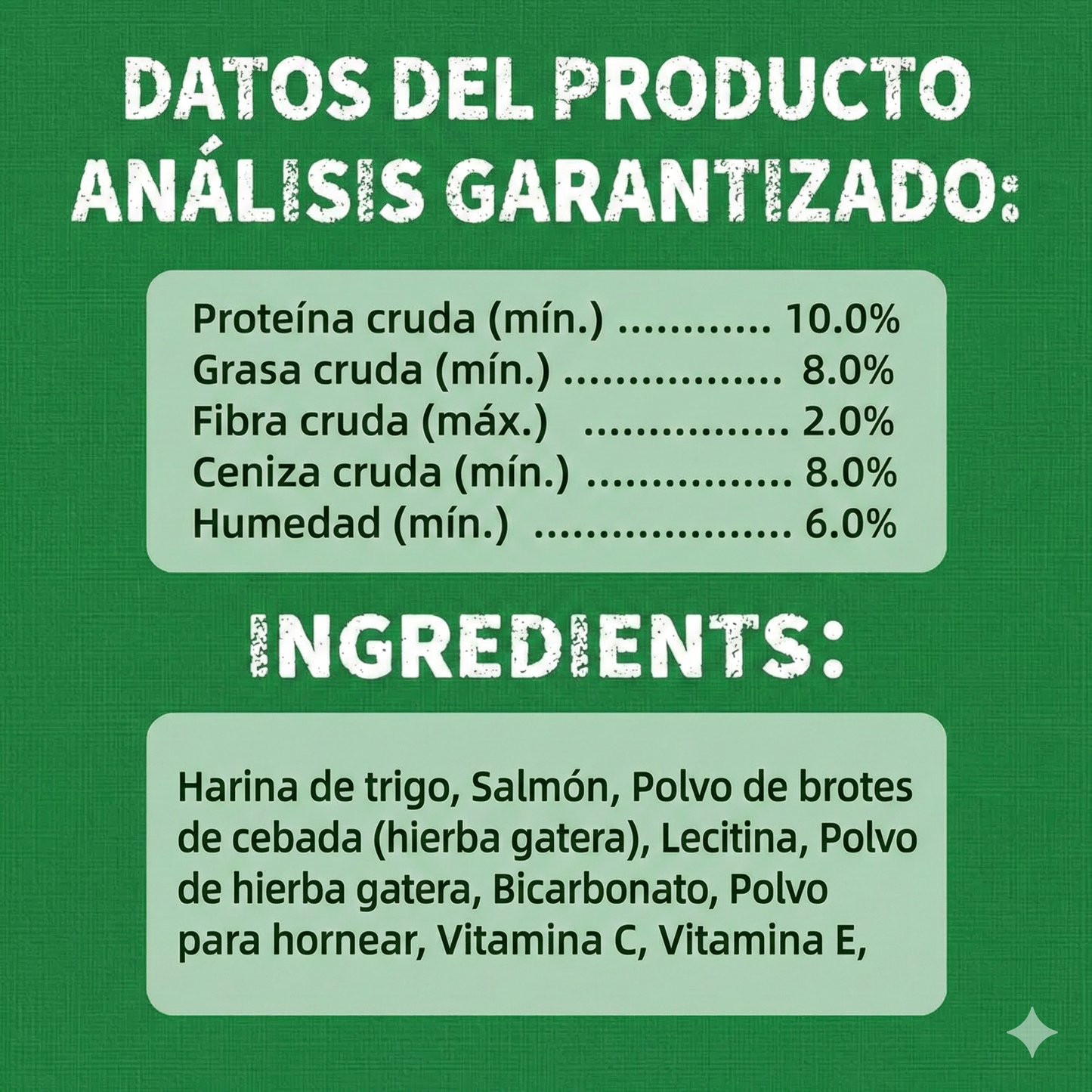 Golosinas de hierba para gatos - 13.4 oz