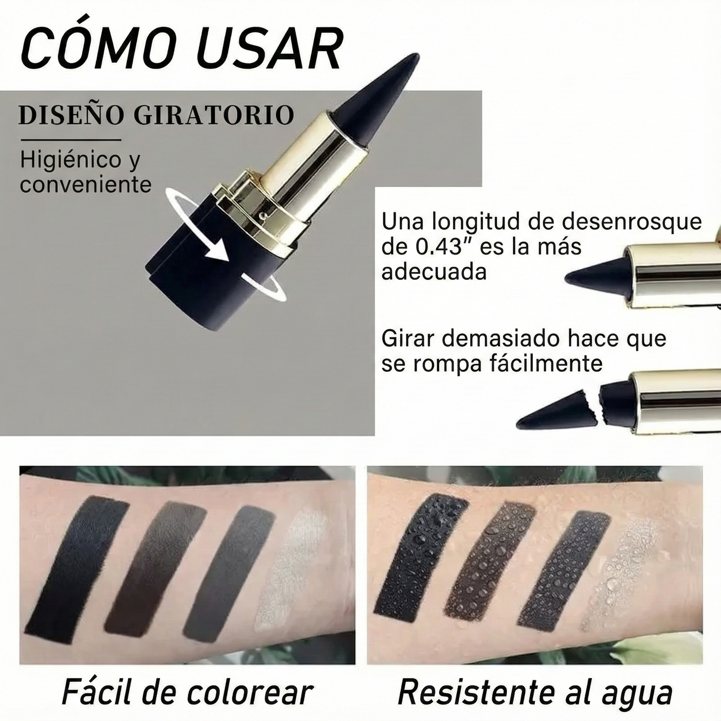 Set de Lápices Delineadores en Gel