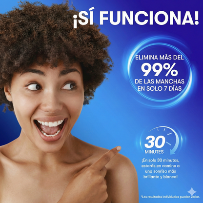 Tiras blanqueadoras de dientes antideslizantes