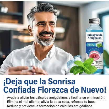 Líquido para eliminar cálculos amigdalinos - 4 fl oz