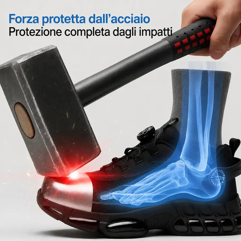 Talaporr S3 Pro - Progettato per garantire sicurezza e comfort per tutto il giorno.
