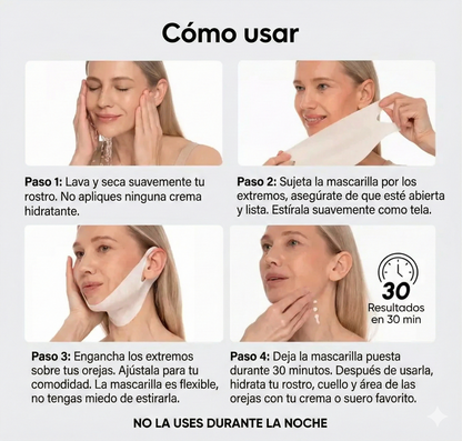 (Paquete de 5) Mascarilla reafirmante V Line