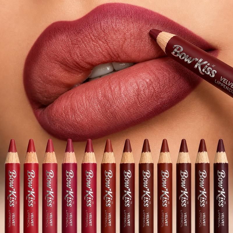 Lápiz de labios waterproof de larga duración para un contorno preciso