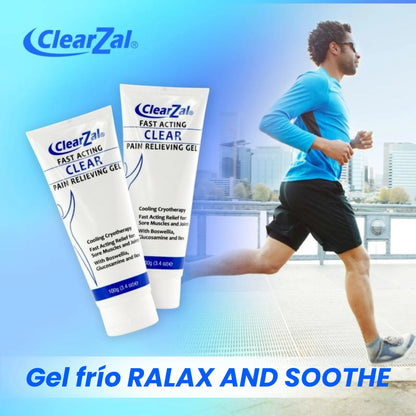 TALAPORR Gel Calmante y Refrescante 100g, Gel Corporal Aliviador, Refrescante con Mentol e Incienso, Ayuda a Aliviar la Tensión Muscular, Relaja la Cintura, Piernas y Rodillas.